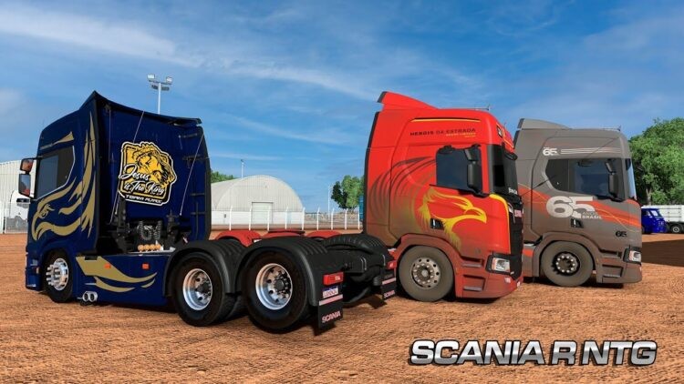 沃尔沃 F Series Rigid + BDF 货柜 v1.59 车头模组