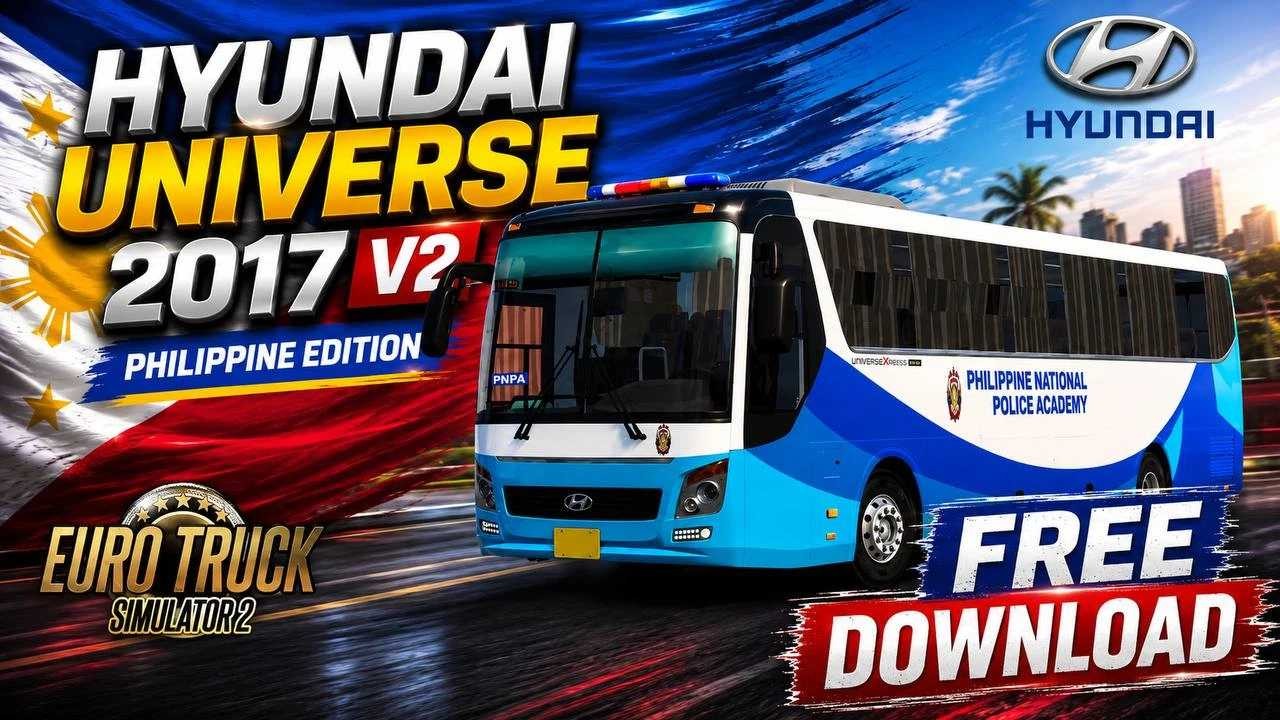 现代宇宙 2017 V2 ETS2 1.60 ETS2