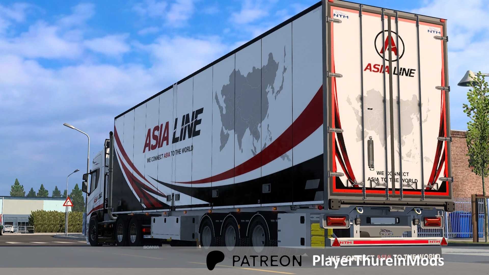 亚洲线路组合皮肤 v2.0 ETS2