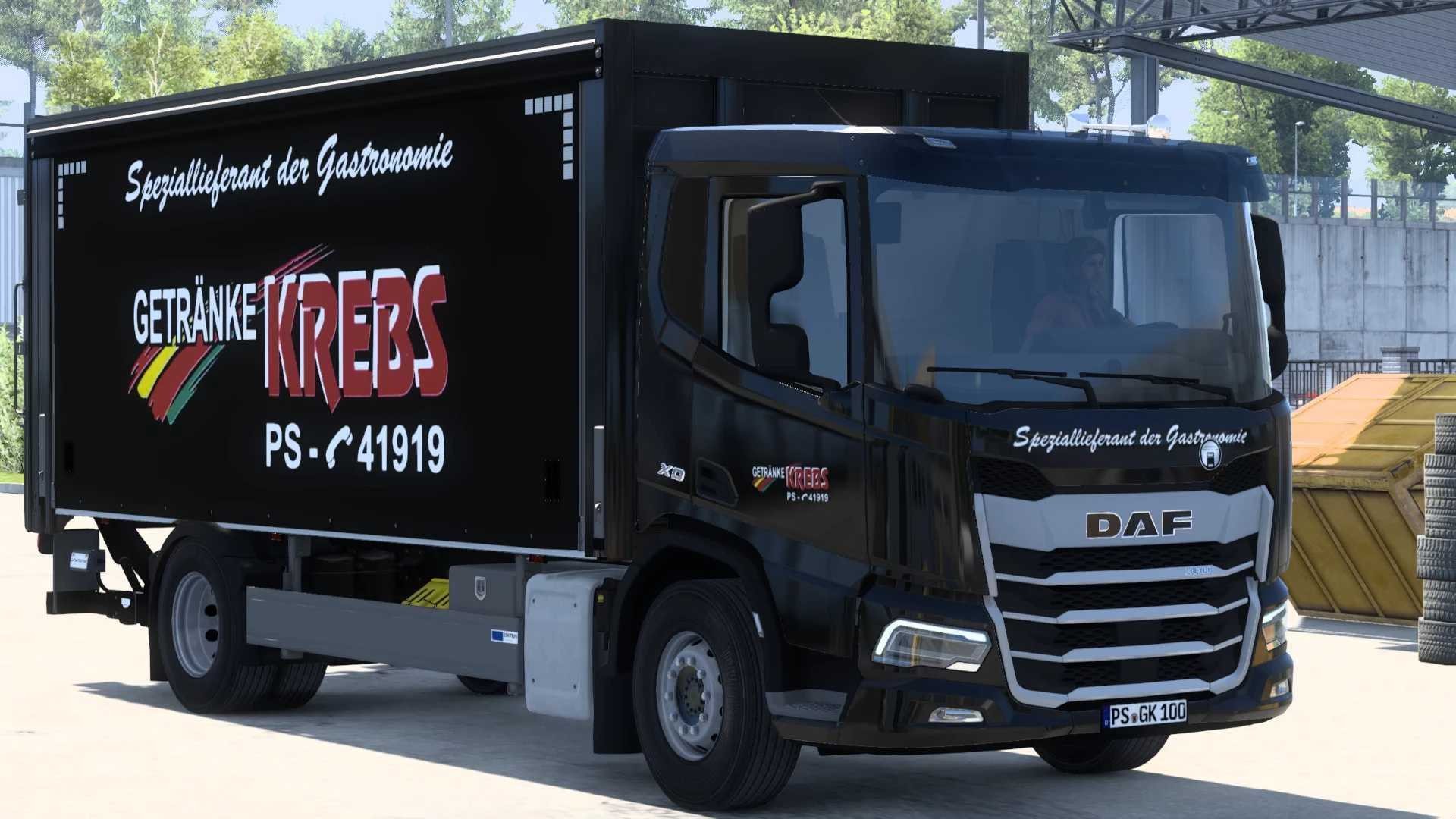 DAF XD 硬车 肠胃 v1.60 ETS2