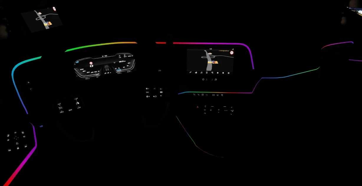 适用于所有SCS卡车的环境灯光 V2.0 ETS2
