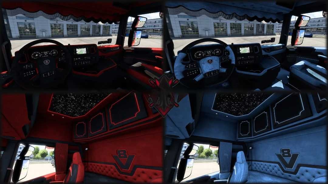 斯堪尼亚下一代 770 S 内饰套装 v1.0 ETS2