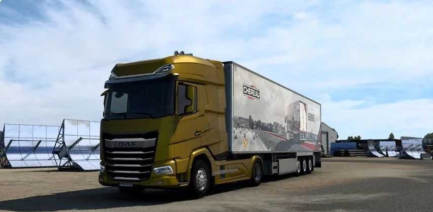 DAF XF 2021 与 E6 Paccar MX 13 v5.0 ETS2