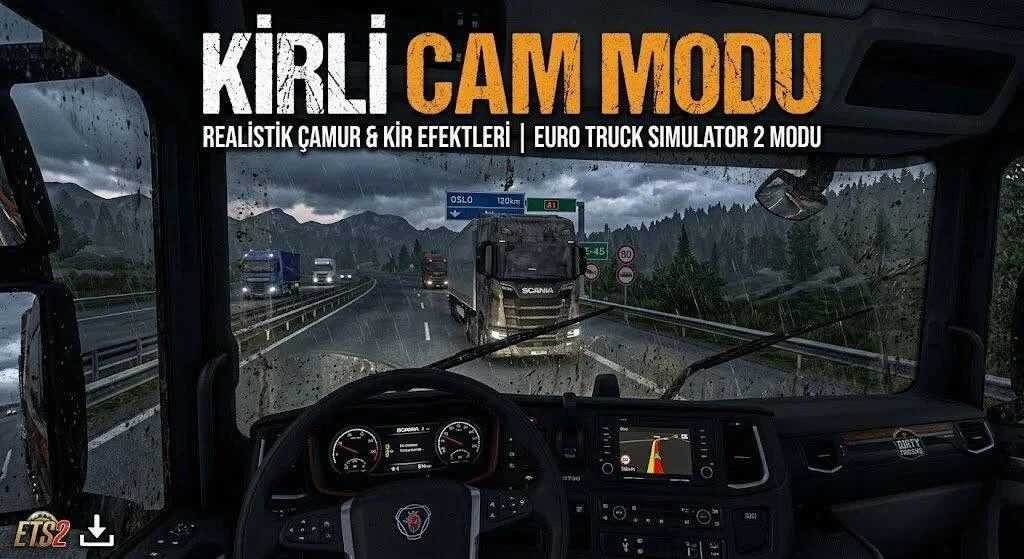 脏挡风玻璃 v1.0 ETS2