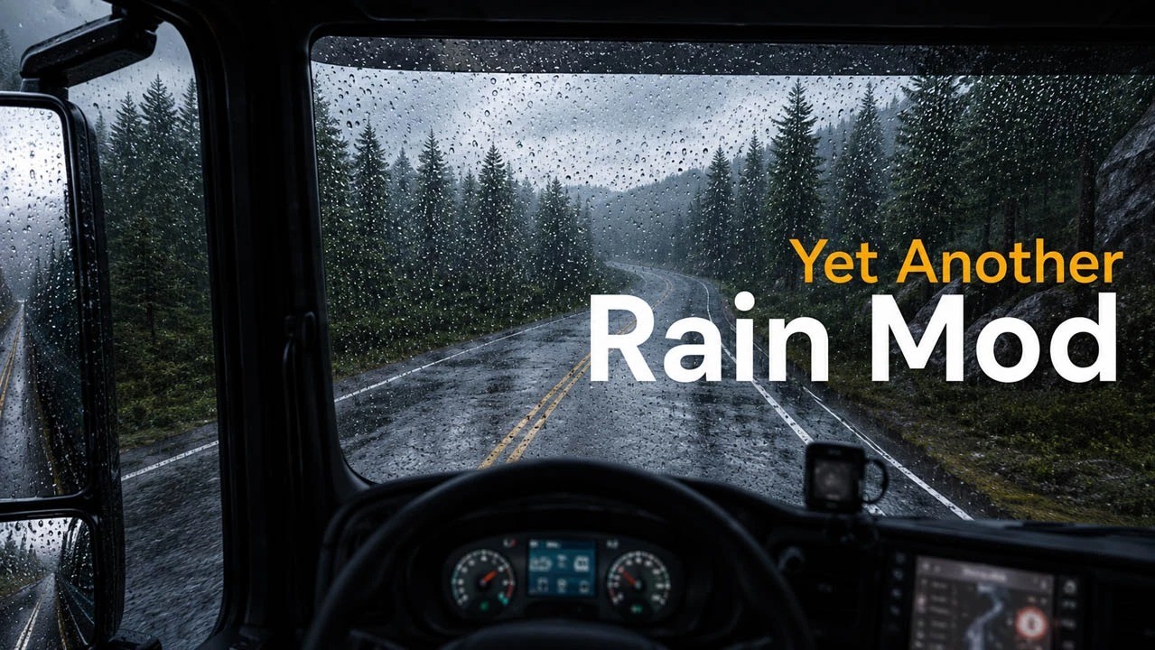 又一个雨天模组 v1.60 ETS2