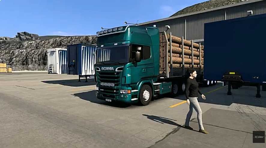 Scania V8 直开管 v2.0 ETS2
