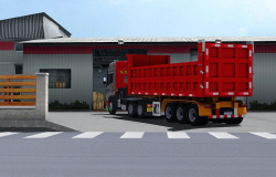 中国风8.5自卸短挂车1.32X重新优化！