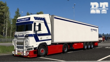 LKW 沃尔特 |多式联运车队包 ETS2 拖车外观