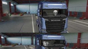 斯堪尼亚 S & R 2016 风挡贴纸 v1.0 ETS2
