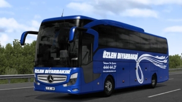 梅赛德斯 Benz Travego 15 SHD Euro 6 Özlem Diyarbakır Turizm 涂装 V2