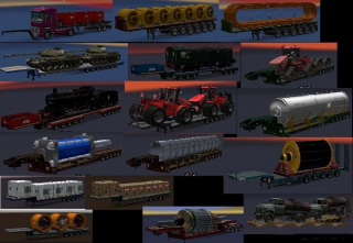 CHRIS45拖车包V9.12 ETS2 1.33X