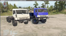 KAMAZ 43114 2in1 Truck v1.2