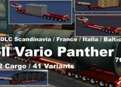 ETS2 V1.36的DOLL VARIO PANTHER 7-10车轴