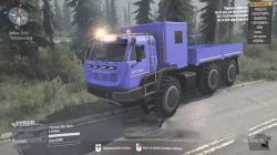Kamaz 6345蓝色卡车v10 / 18/18