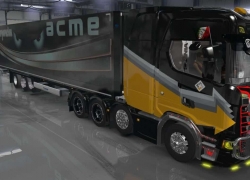 适用于ETS2的KRONE TRAILERS PACK V1.0 1.36.X