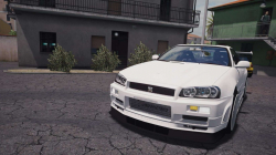 日产天际线GTR-R34 1.34。 X车国防部