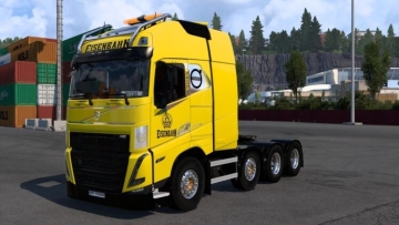 8K 铁轨沃尔沃 FH5 由 RODONITCHO MODS 1.0 1.40 1.60 03 07 2026