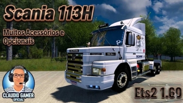 斯堪尼亚113 bicuda 1.60 ETS2