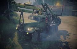 Kraz-255B（蓬头公园）卡车v1.0