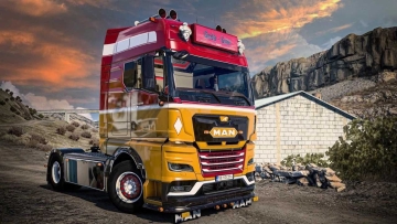 MAN TG3 2020 SCT 设计卡车 v1.60 ETS2