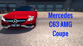 梅赛德斯-奔驰经销商解决C63S AMG双门跑车1.33汽车