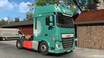 DAF XF106 MegaMod（重制版）v3.0 1.60 ETS2