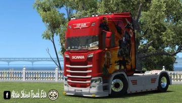 Skin Top Gun 斯堪尼亚 S