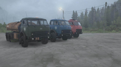 MAZ-515蓝色和卡其色v1.0