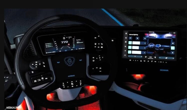 Scania NG 面板改进 v1.0