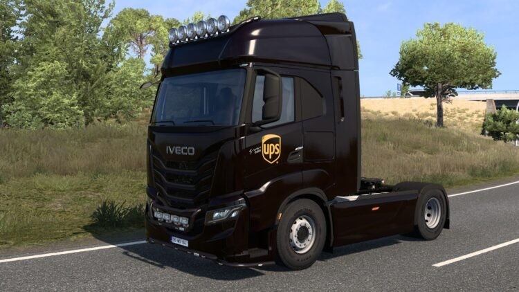 UPS 依维柯 S WAY 作者 RODONITCHO MODS 1.0 1.50 1.59 05 05 2026