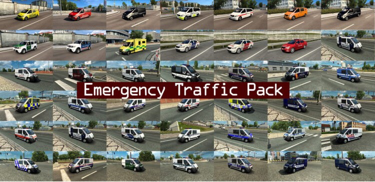 TrafficManiac v1.2.18 提供的紧急交通包