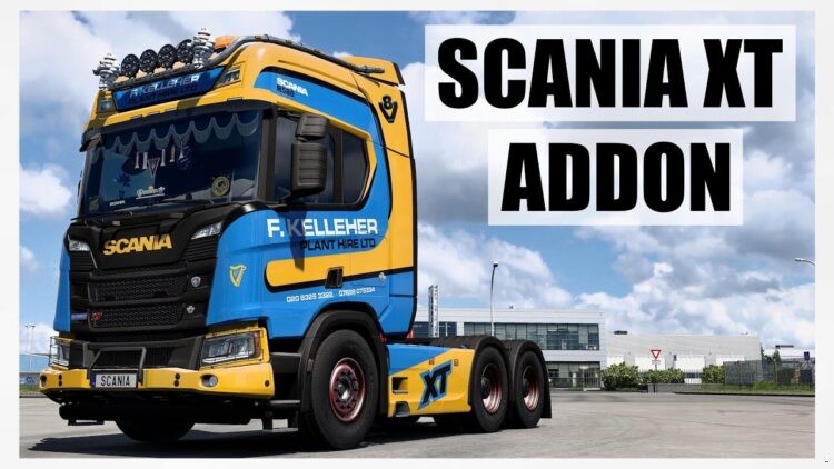Scania R & S Next Gen 的 XT 插件 v1.60