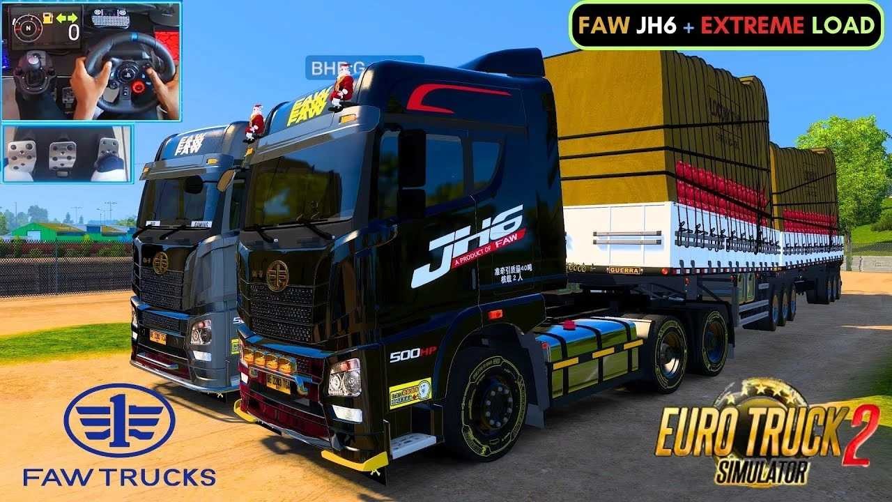 Faw JH6 卡车 1.60 ETS2