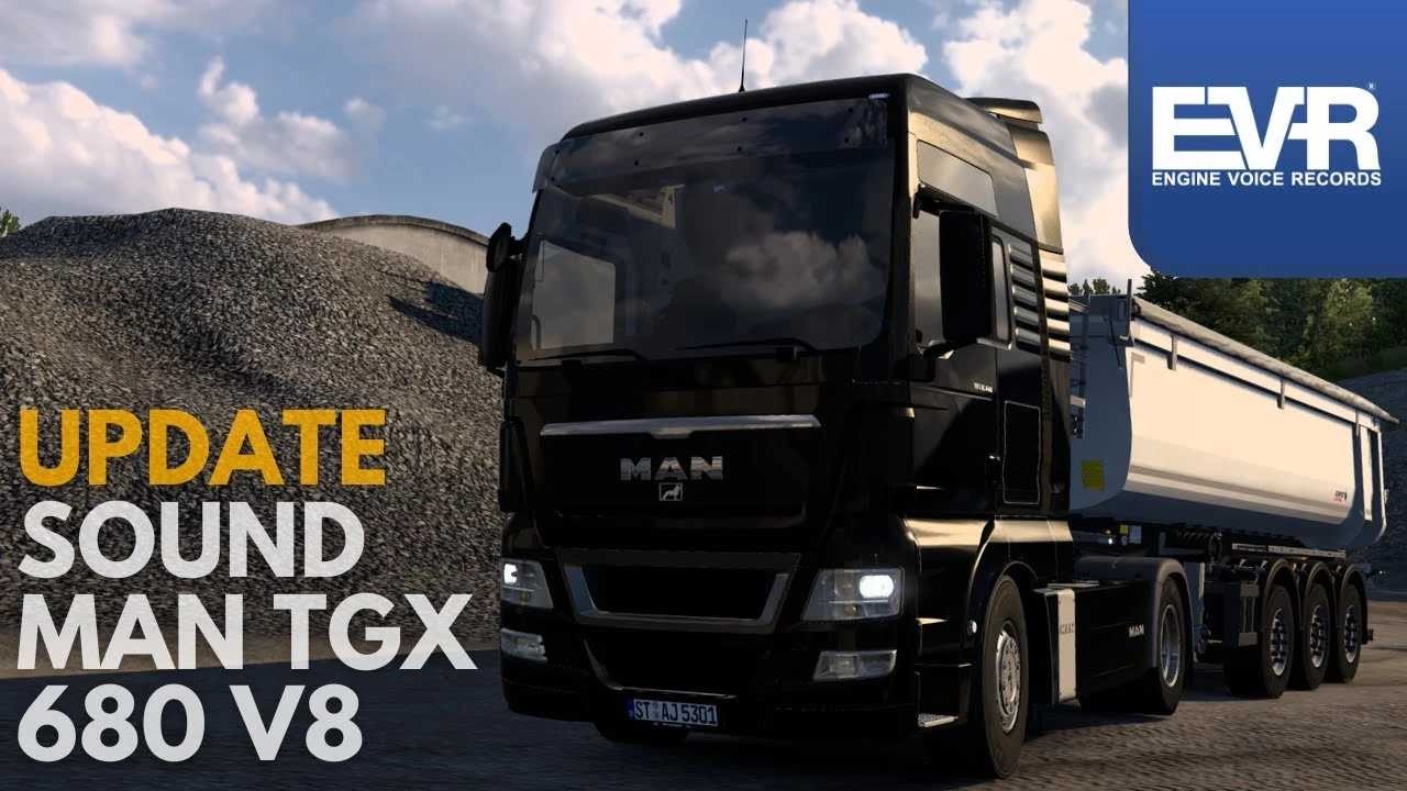 SFX MAN TGX 680 D2868 V8 欧5 v2.19.1 1.60 ETS2