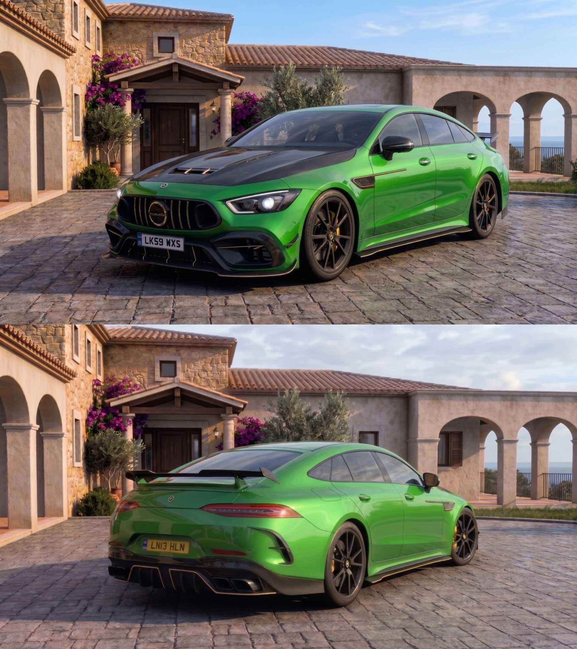 2025 梅赛德斯-AMG GT 63 S E Mansory v1.0 ETS2