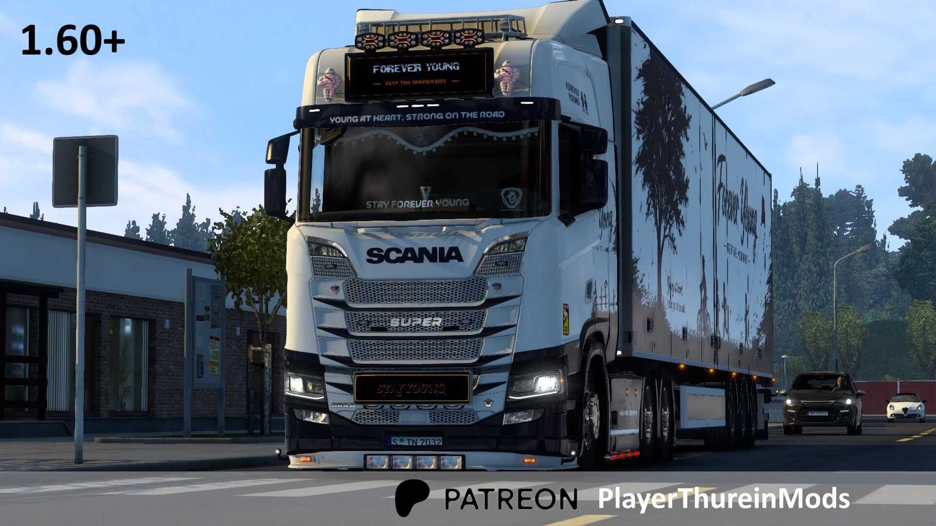 永远年轻组合皮肤包 v1.0 ETS2