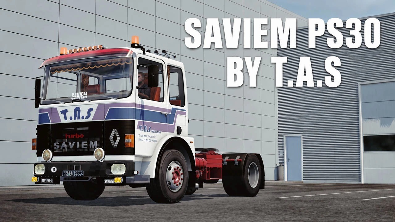 TAS v1.60 的 Saviem PS30 ETS2
