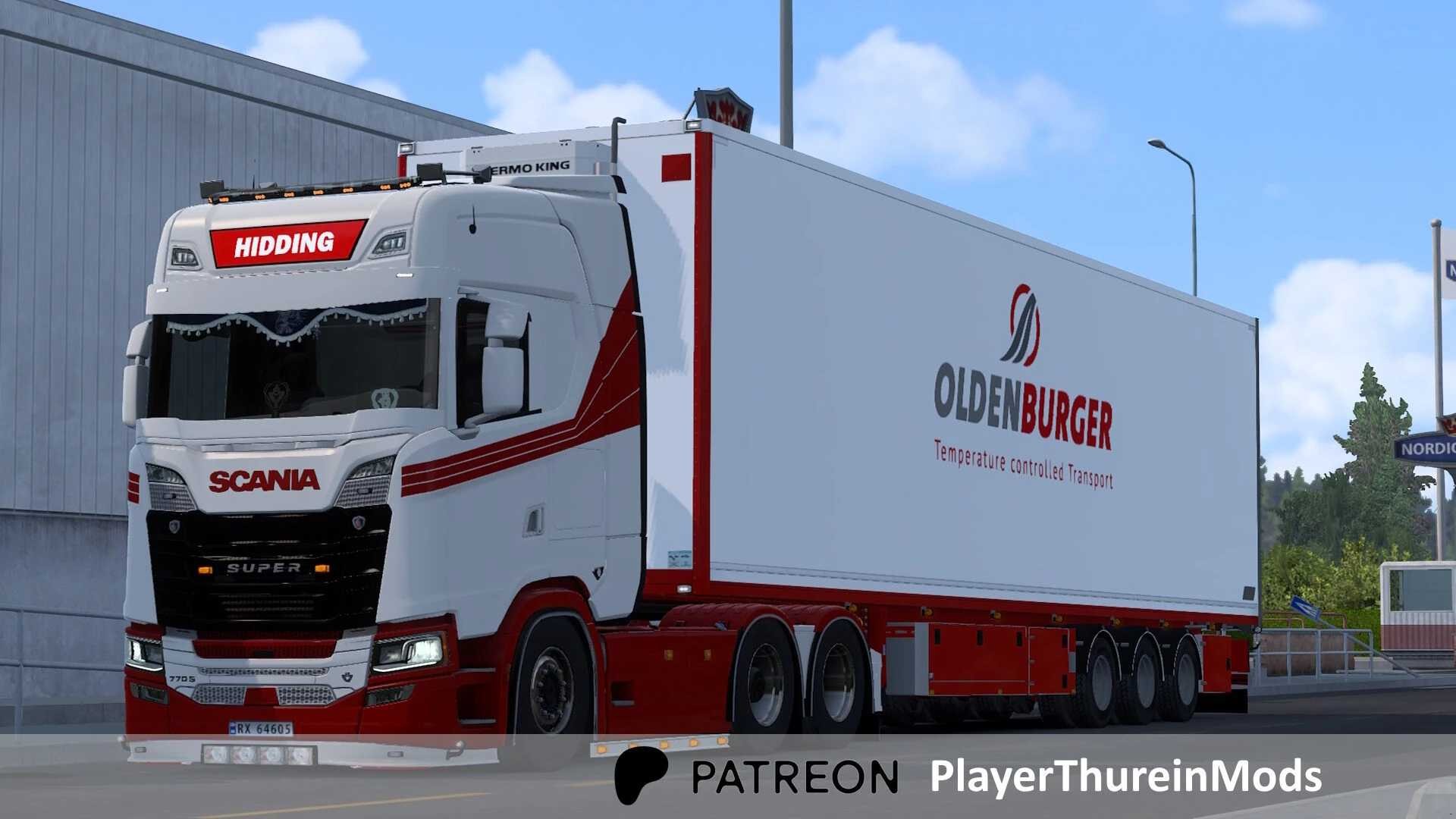 OLDENBURGER 皮肤 v1.0 ETS2