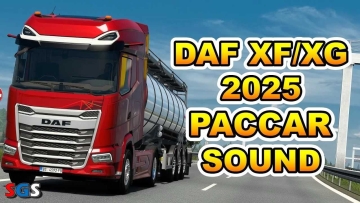 DAF Paccar MX-13 原厂声音 v3.0 1.60 ETS2