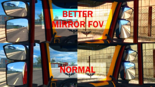 更好的镜子FOV 1.32X