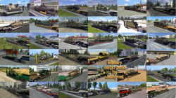由JAZZYCAT V3.6 ETS2组成的军用货物包