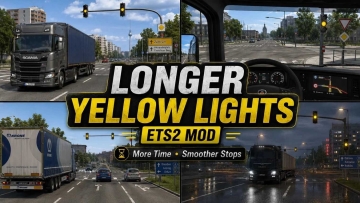 更长的黄灯 v1.0 ETS2