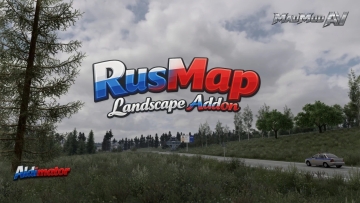 RusMap 景观插件 v1.0 1.60 ETS2
