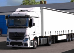 YURTKURAN卡车梅赛德斯Actros 1845 v1.4