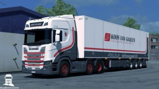 斯堪尼亚R三星VAN GAALEN ETS2组合V1.0