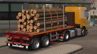LECITRAILER平板V1.0拖车