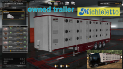 OWNABLE牲畜拖车MICHIELETTO V1.0.1 ETS2