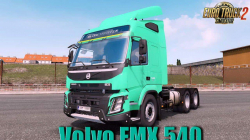 沃尔沃FMX 540+内部编辑的GALIMIM 1.35.X卡车
