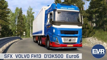 SFX 沃尔沃 FH13 D13K 500 欧6 v2.49.1 ETS2