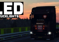 LED TRUCKLIGHT V6.0 ETS 2
